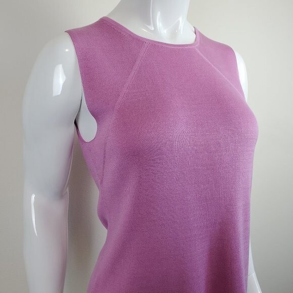 Ann Taylor Lavender Knit Tank - Picture 4 of 8